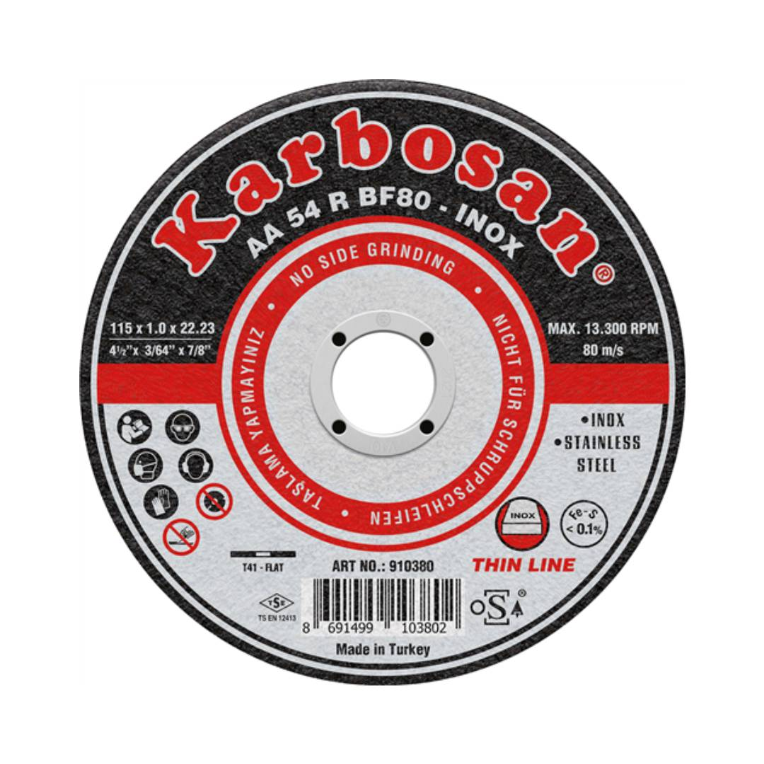 KARBOSAN 230X1.9 İNOX THİNLİNE KESİCİ (910430)